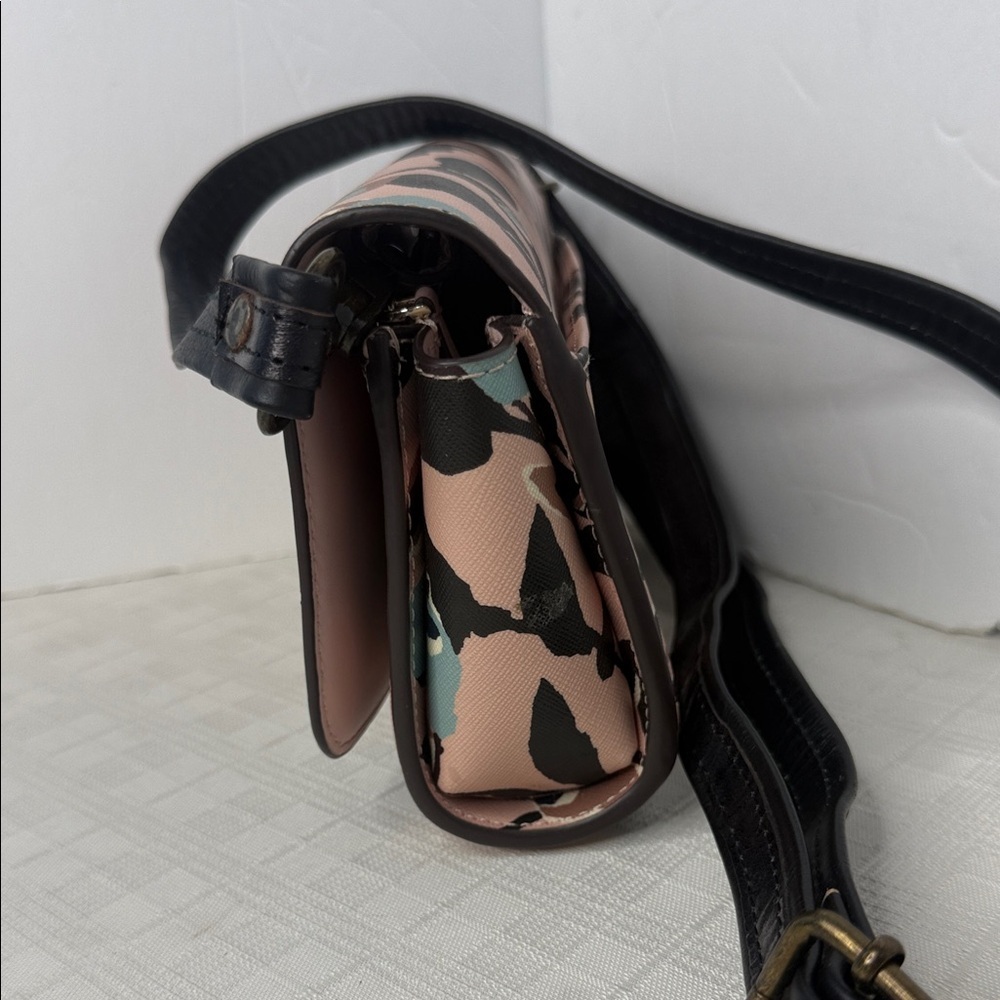 Kate Spade Cameron Paper Rose Saffiano Leather Crossbody Purse Shoulder Bag - Picture 2 of 10